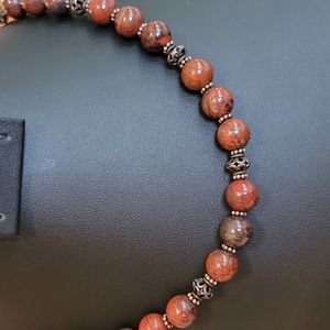 Boho Breciated Jasper Necklace
